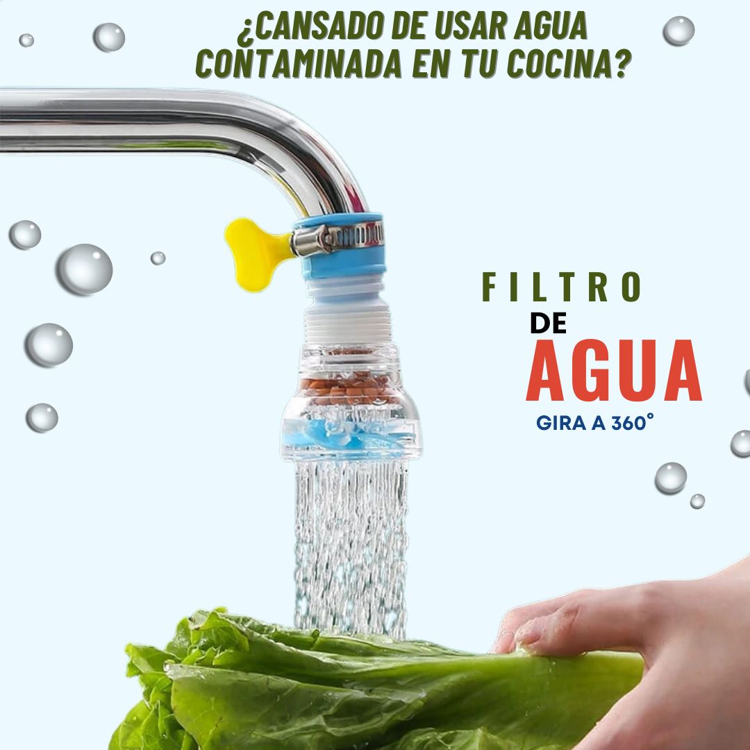 PROMO 3X1 FILTRO GIRATORIO Y PURIFICADOR DE AGUA